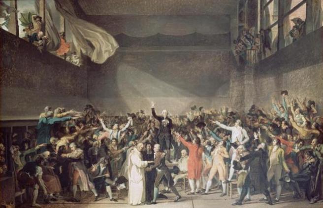 Giuramento della pallacorda - Jacques Louis David