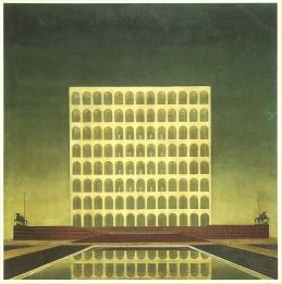 Palazzo della Civiltà del Lavoro (bozzetto del 1937)